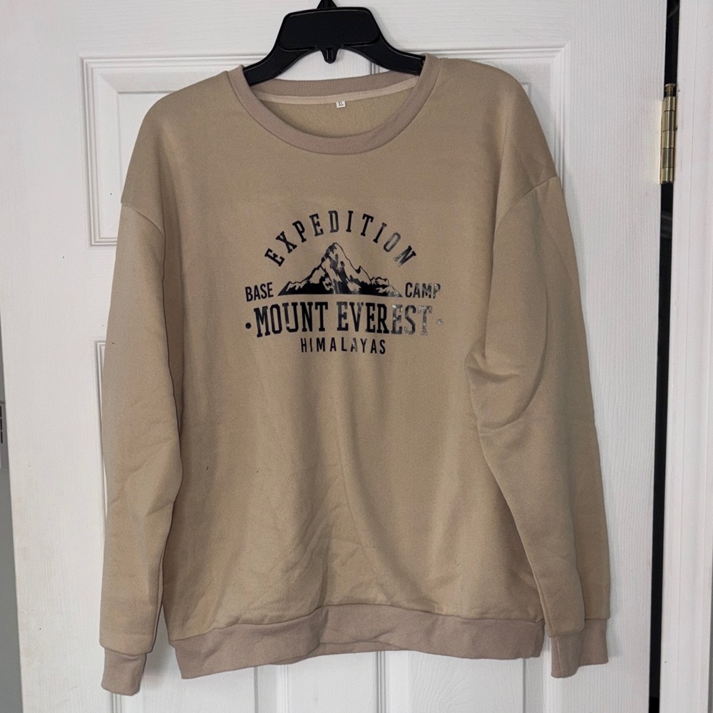 Beige Expedition Mount Everest Sweater
